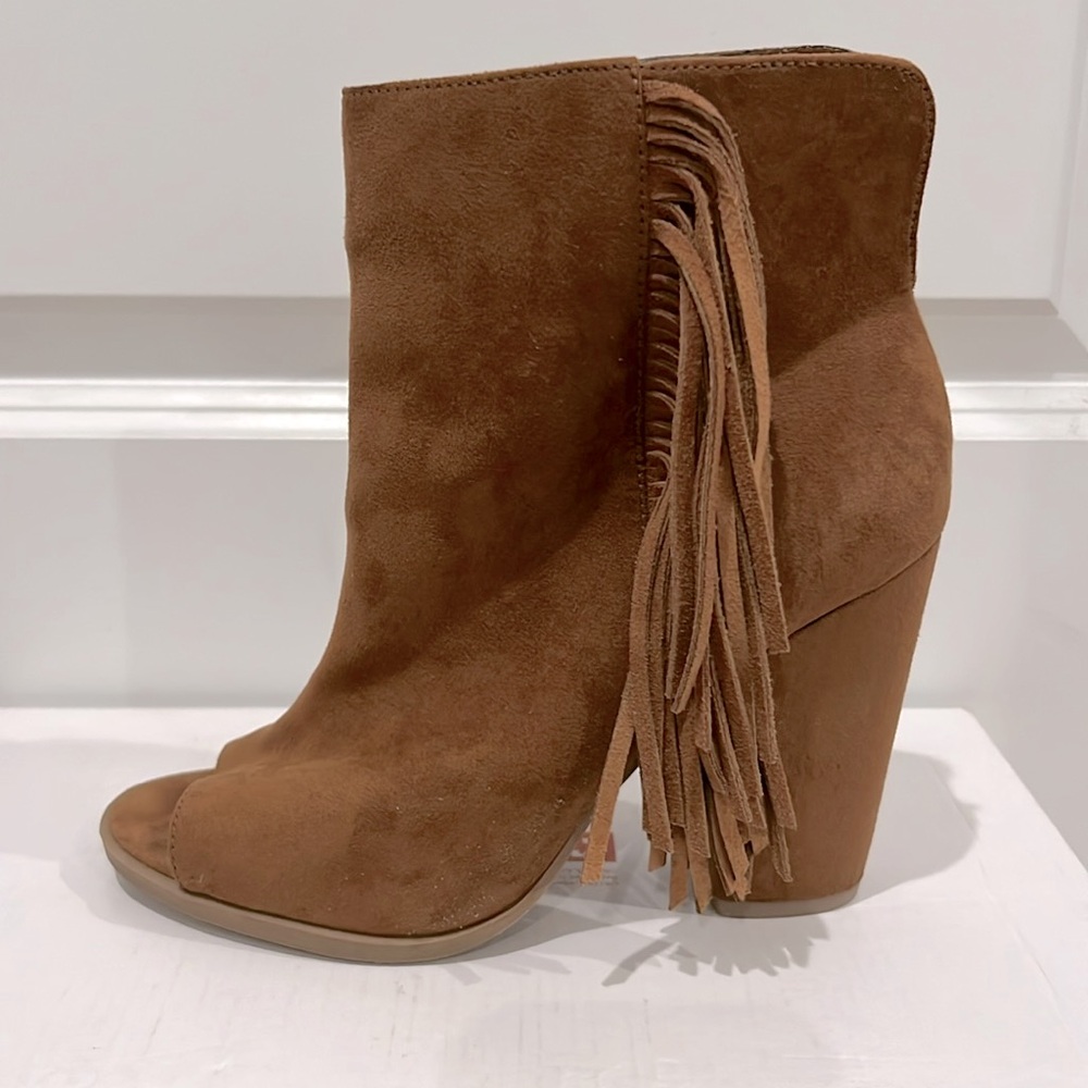 DV by Dolce Vita Lotus Style Fringe Booties - Picture 3 of 10